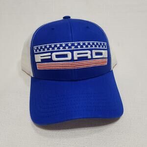 Ford red/white /blue trucker hat snapback
